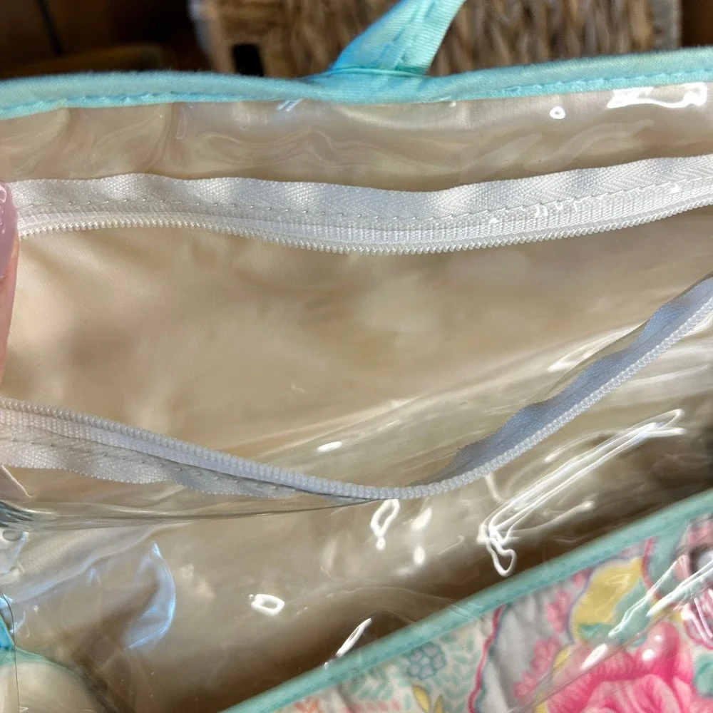 Vintage Diane von Furstenburg Travel Makeup Organizer Bag‎